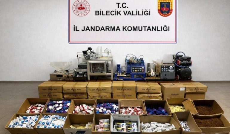 JANDARMA KOM 126 BİN 850 ADET ELE GEÇİRDİ