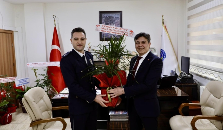 BAŞKAN DURGUT’TAN EMNİYETE ZİYARET