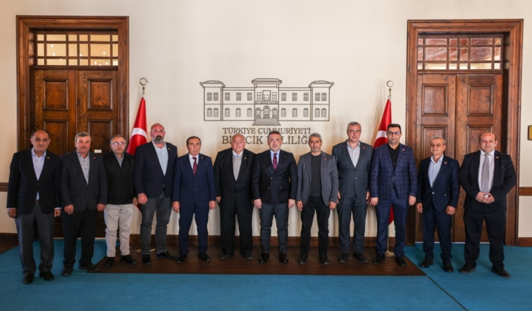 MUHTARLARDAN VALİ SÖZER’E ZİYARET