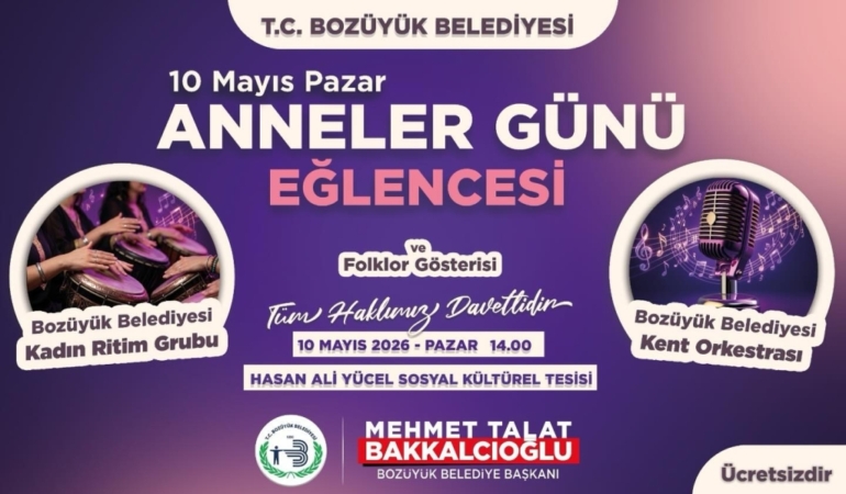 ANNELER GÜNÜNDE KADINLAR EĞLENECEK