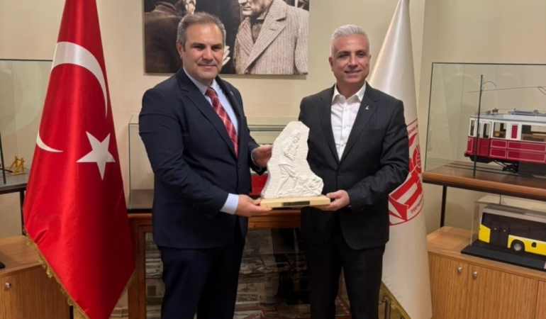 AYKUT BAŞKAN’DAN GENEL MÜDÜR DEMET’E ZİYARET