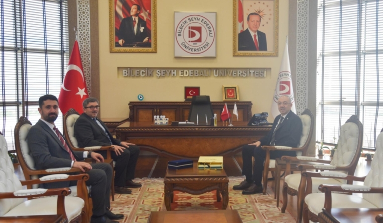 DEMİRCİ VE ÇELİK’TEN REKTÖR HOCA’YA ZİYARET