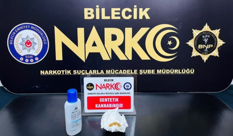 BİLECİK EMNİYETİ UYUŞTURUCULARA GÖZ AÇTIRMIYOR