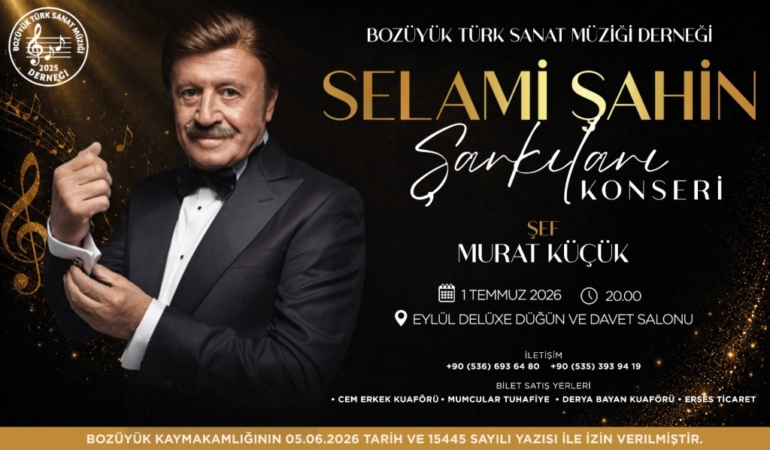 BİLECİKLİLER SELAMİ ŞAHİN ŞARKILARINA DOYACAK