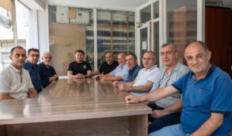 MÜDÜR ÇAĞLAR’DAN MUHTARLARA ZİYARET