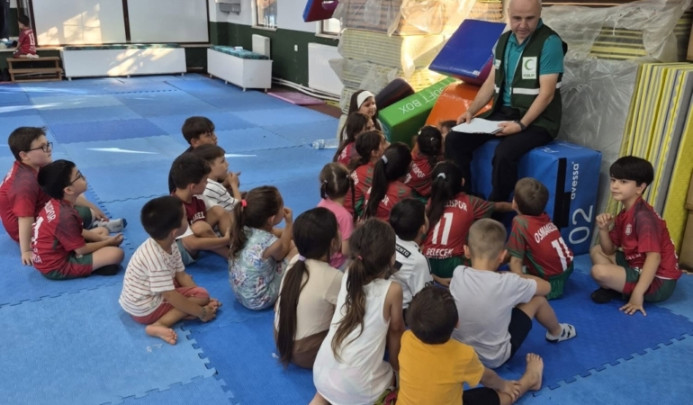 MİNİKLER TAEKWONDA İLE TANIŞTI