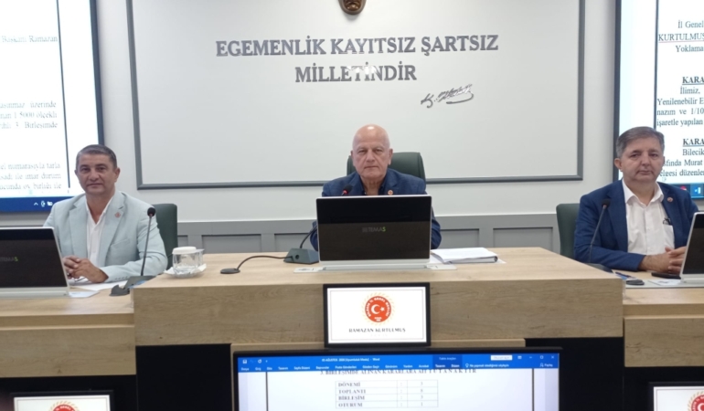 ÖZEL İDAREYE İŞ MAKİNELERİ ALINACAK