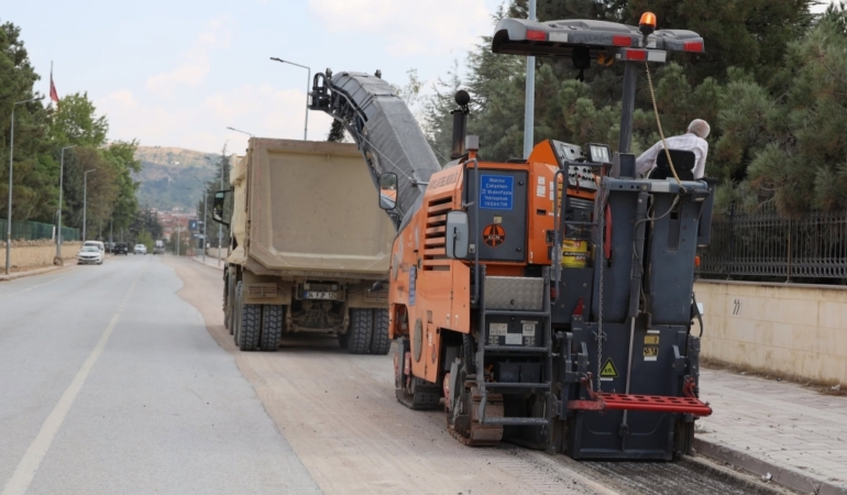 ASFALT ÇALIŞMALARI BAŞLADI
