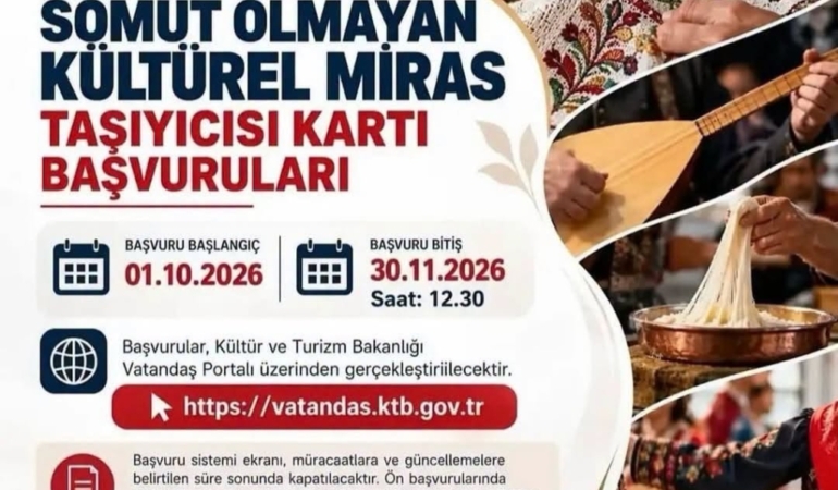 BAŞVURULAR BAŞLADI