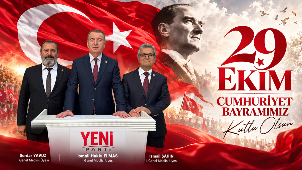 Yeni Parti İl Genel Meclisi Üyeleri 29 Ekim Kutlama